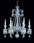 lampadario in cristallo baccarat zenith sei luci