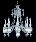 lampadario in cristallo baccarat zenith otto luci corto