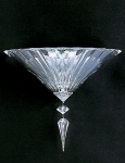 lampada da parete in cristallo mille nuits baccarat