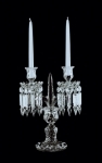 baccarat crystal candelabra bambou