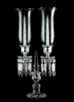 candelabro in cristallo bambou baccarat