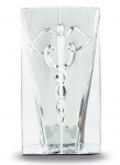 blocco caduceo in cristallo baccarat