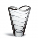 vaso in cristallo wave baccarat