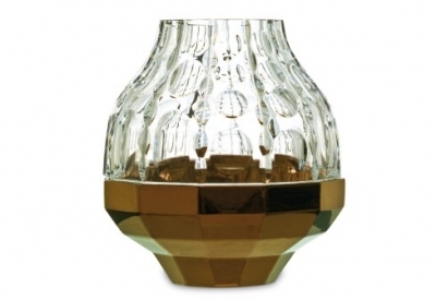 vaso in cristallo baccarat jelly copper