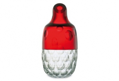 vaso in cristallo baccarat red passion golf
