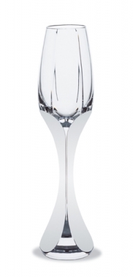 bicchiere flute in cristallo neptune baccarat