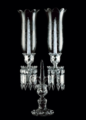 baccarat crystal candelabra bambou