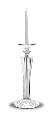 baccarat crystal candlestick mille nuits