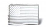bandiera americana in cristallo baccarat