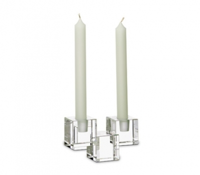 baccarat crystal candlestick cubes