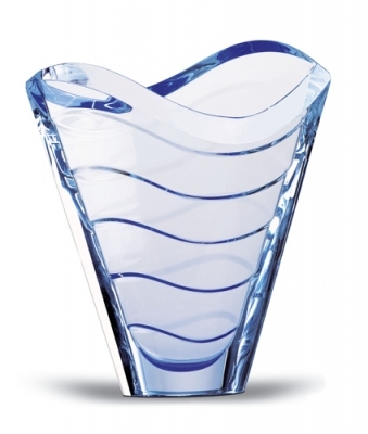vaso in cristallo wave baccarat