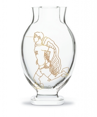 crystal vase hommage baccarat