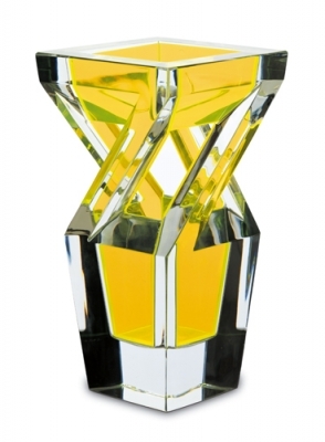 vaso in cristallo architecture fluo baccarat